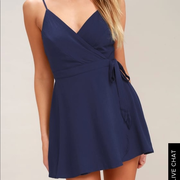 camden white wrap skort dress